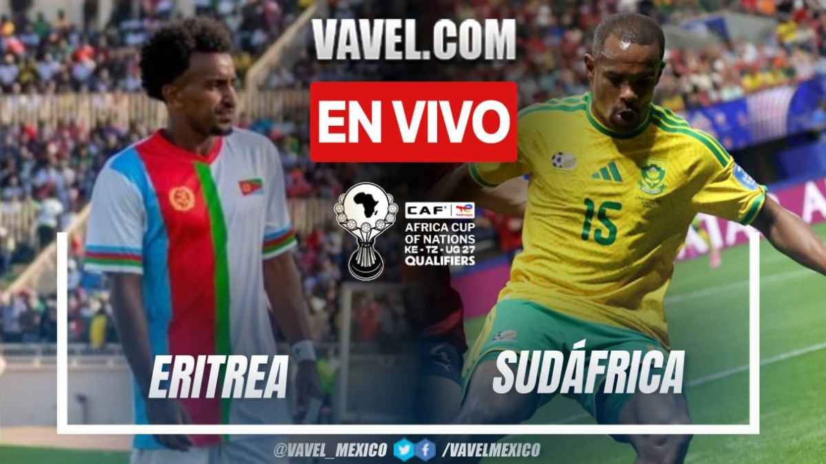 Sudáfrica goleó a Eritrea 5-0 en las Eliminatorias a la Copa Africana