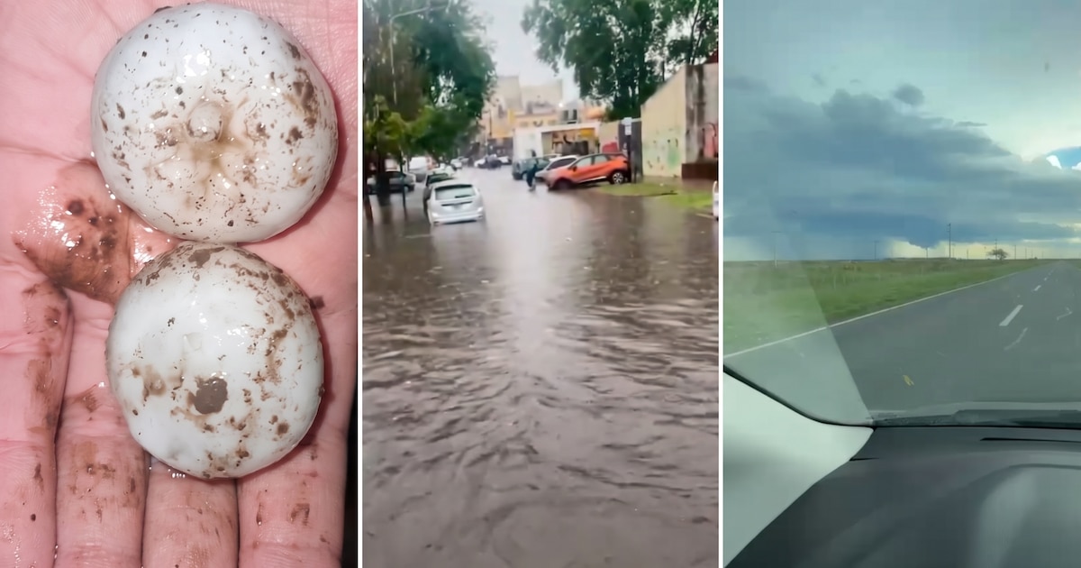 Tormentas de granizo e inundaciones azotan a diez provincias y mantienen alerta naranja