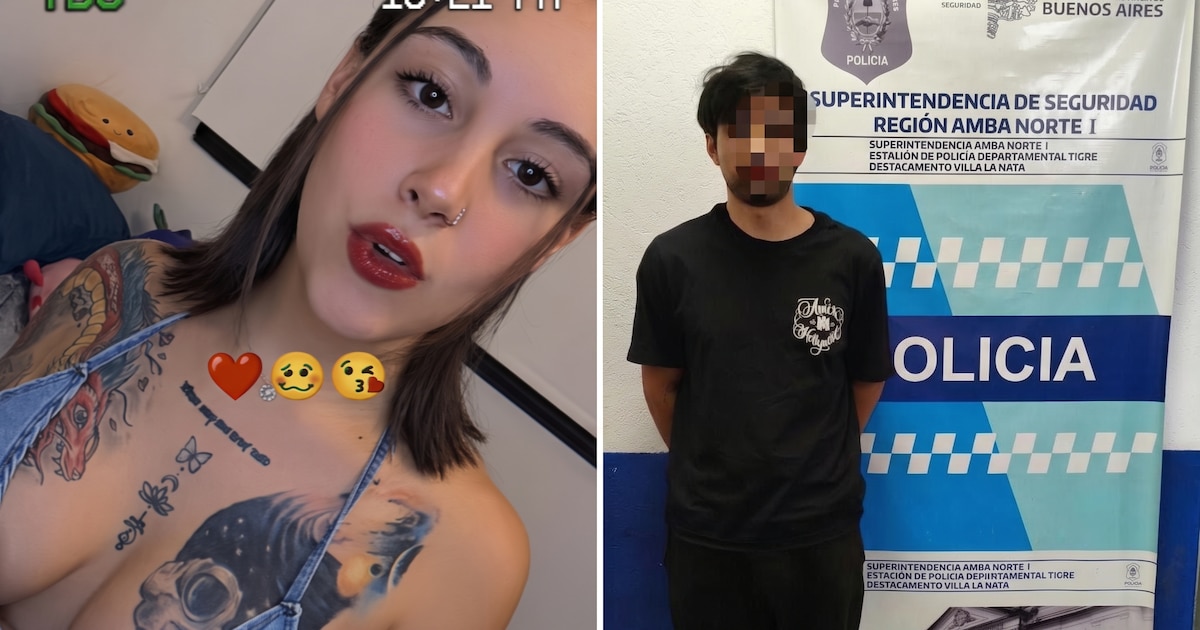 Detienen al streamer “Chaipa7” por lesiones agravadas contra su novia en Tigre