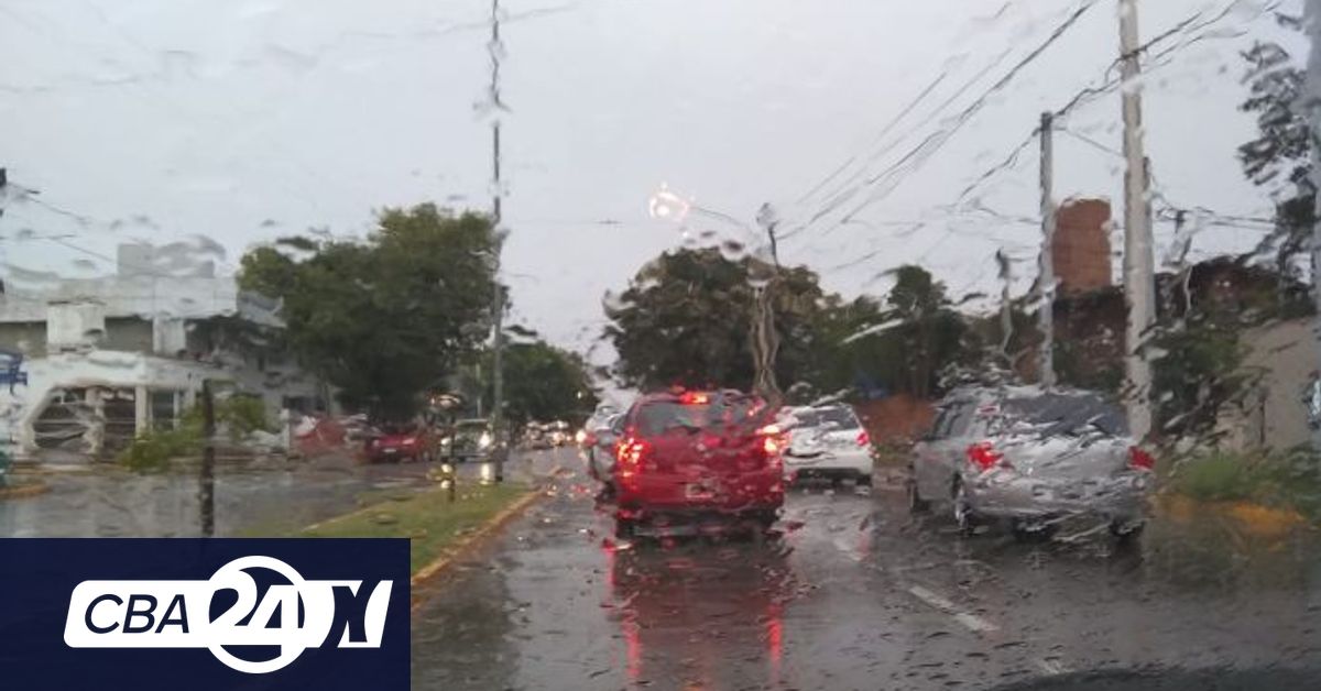 Pronóstico de lluvias y tormentas para el fin de semana en Córdoba