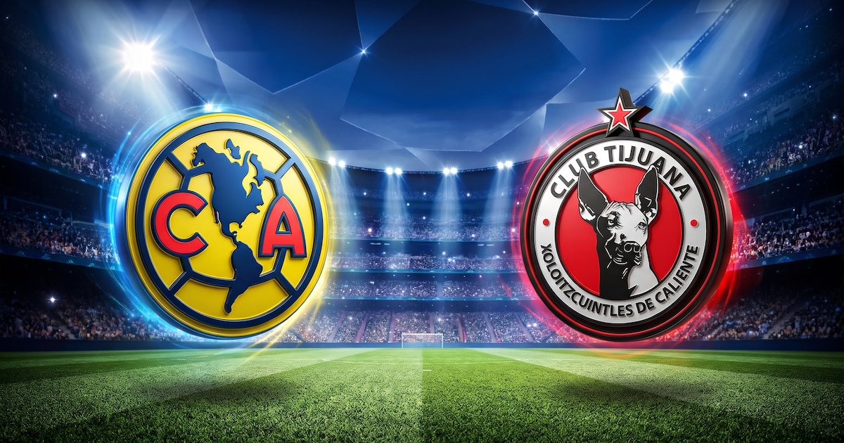 América y Xolos de Tijuana se enfrentarán este miércoles por la Jornada 7 del Apertura 2026