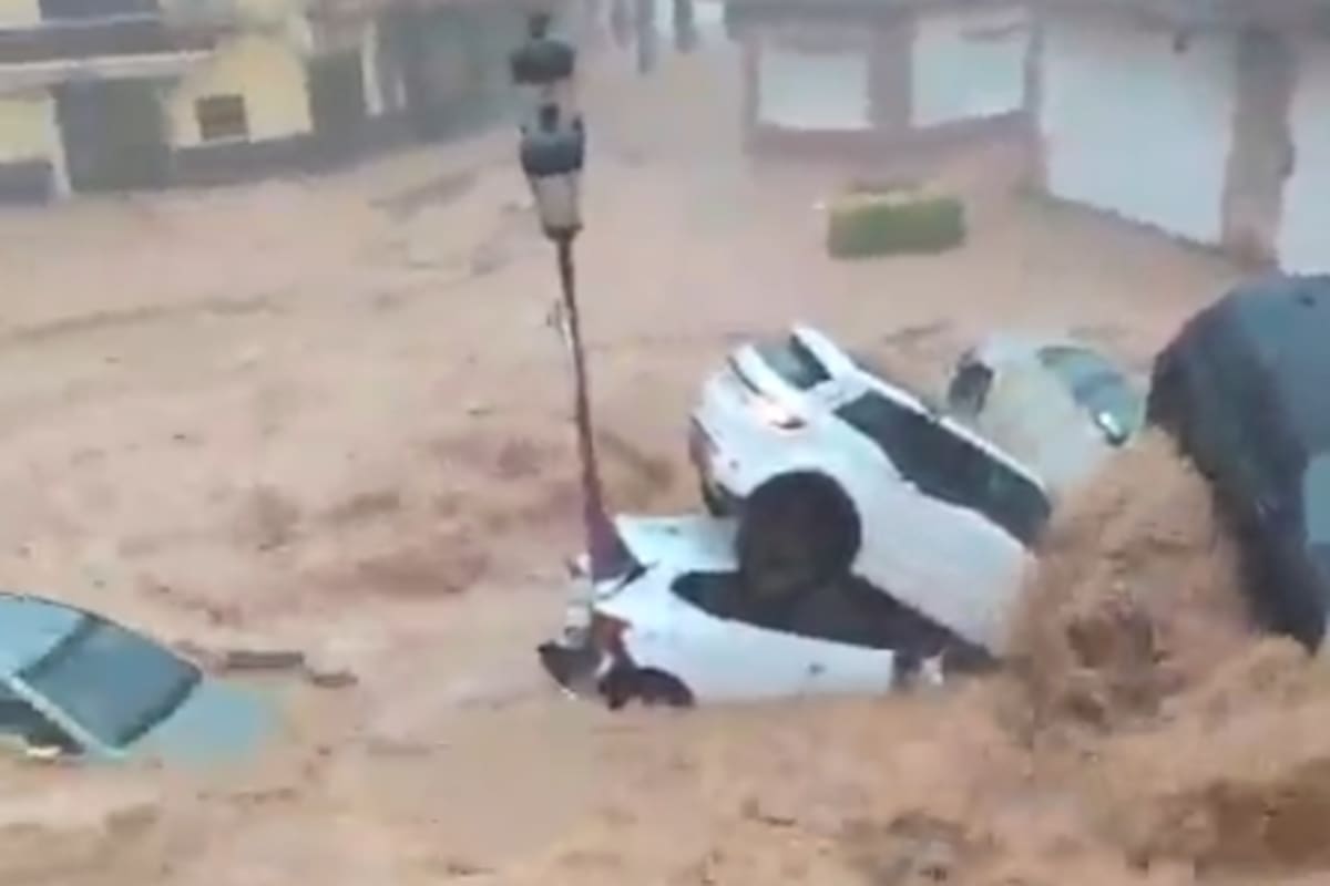 Intensa tormenta inunda Albacete y deja fallecida a una anciana de 102 años