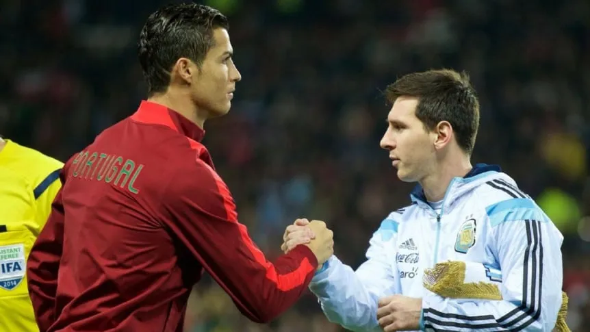Cristiano Ronaldo rinde homenaje a Messi tras la despedida de la Albiceleste