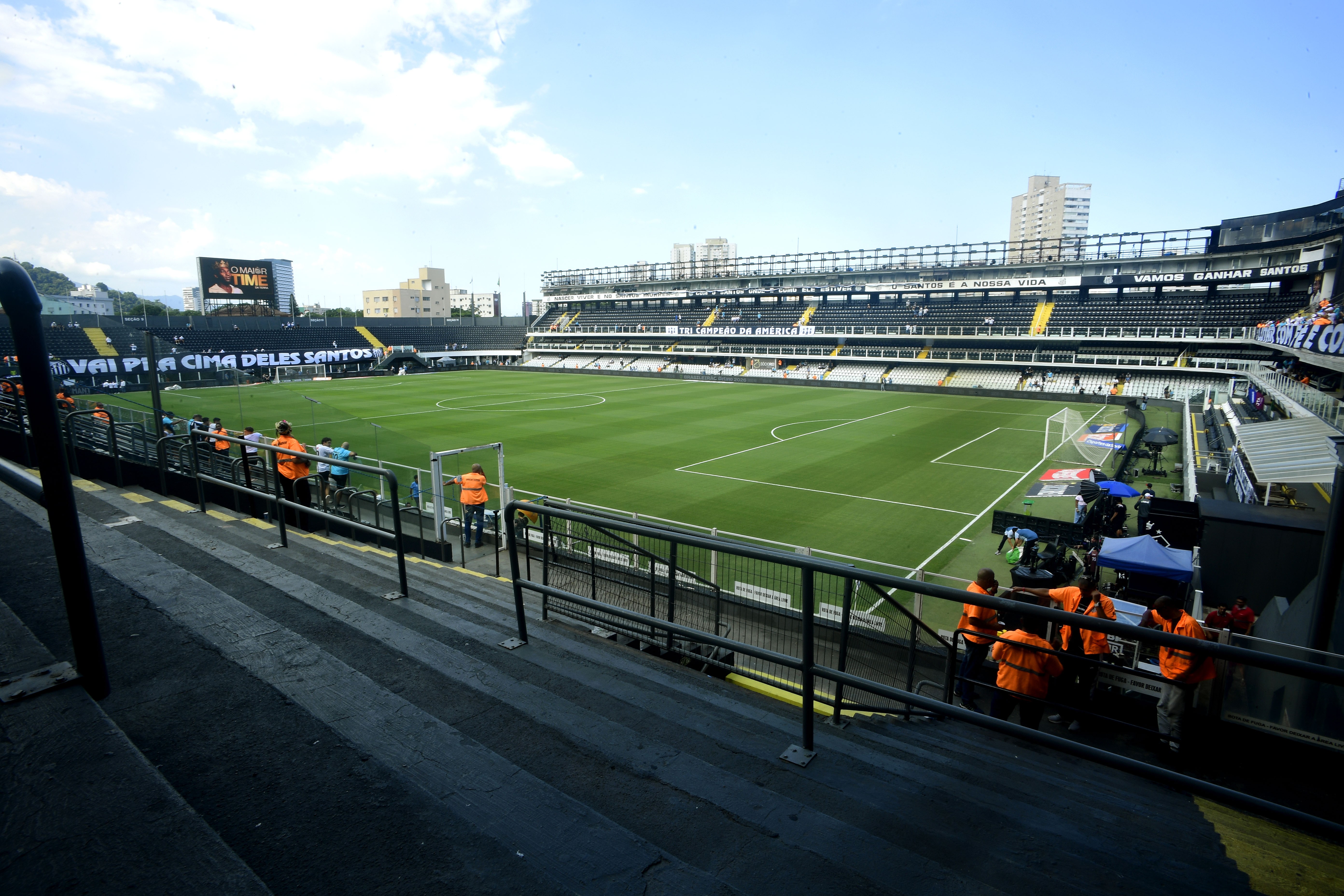 Santos y Flamengo se enfrentarán en la Vila Belmiro en la 29ª fecha del Brasileirão