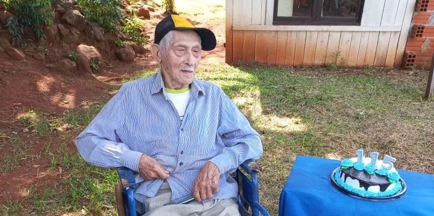 Falleció el histórico poblador de San Vicente, Manuel Moisés Alvez, a 118 años