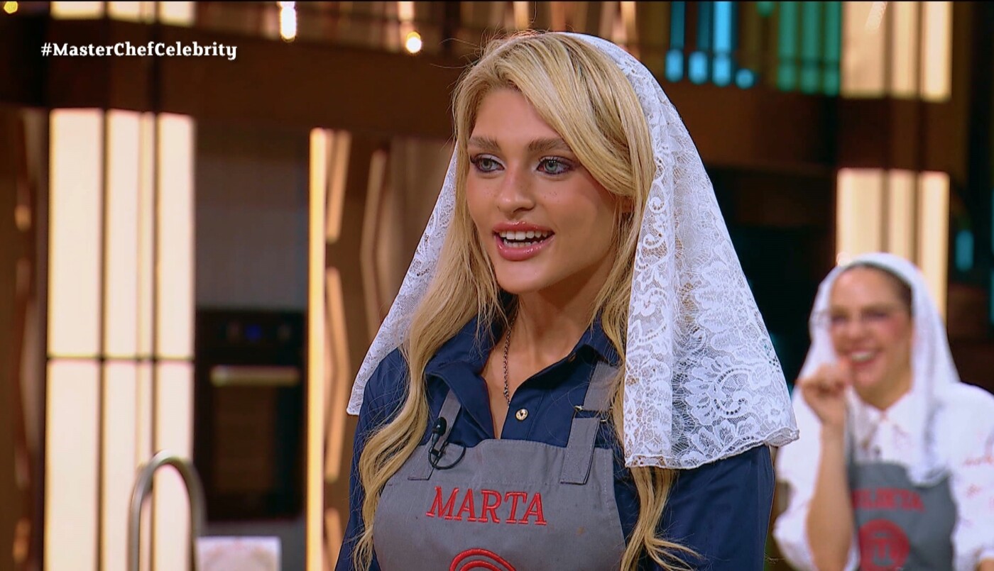 Marta Fort bromeó sobre el matrimonio y reveló detalles de su relación en MasterChef Celebrity