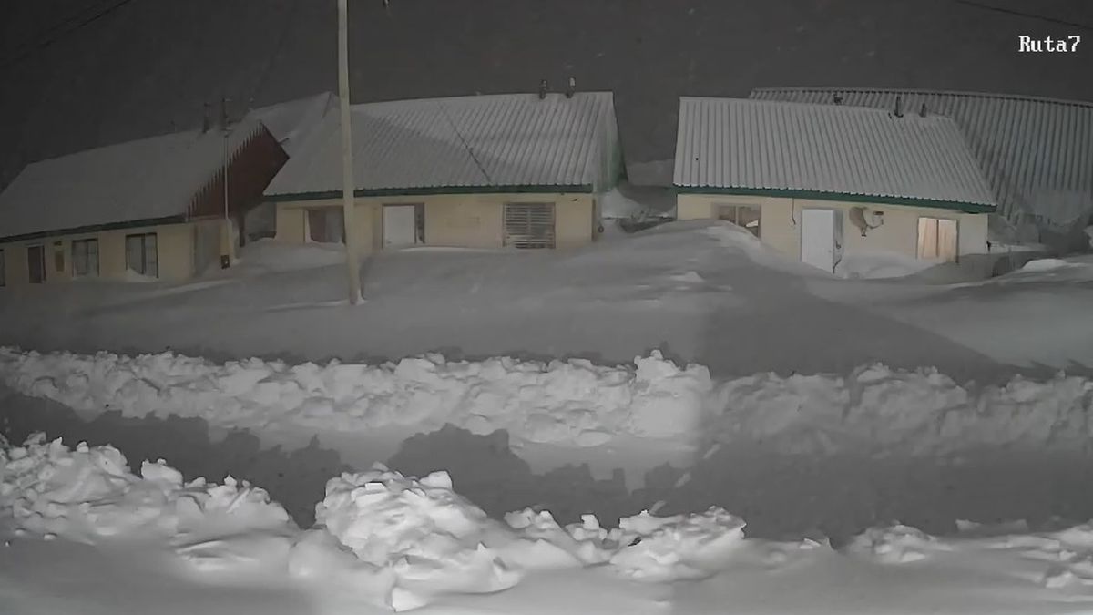 Cierre del Paso Cristo Redentor por nieve: se prevé reapertura parcial entre 9 y 22 h del jueves